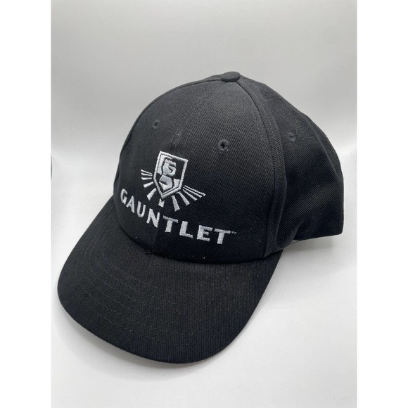 Gauntlet Herbicide Strike Hard Strike Early Hat Cap Black Adjustable USA Farmer - Picture 2 of 6
